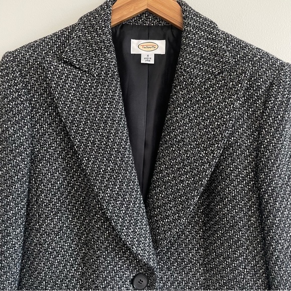 Talbots Women's 100% Wool Tweed Blazer Size 4 - Picture 11 of 16